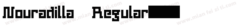 Nouradilla Regular字体转换